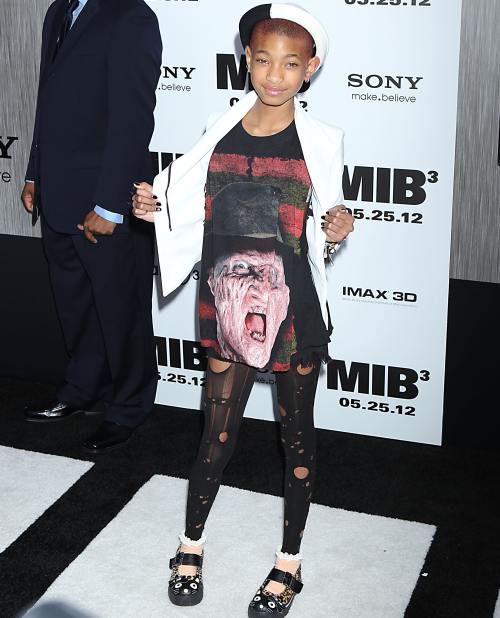 Poze: Fiica lui Will Smith, într-o ţinută "de groază"