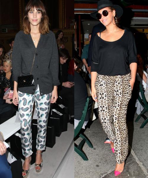 Alexa Chung, Beyonce