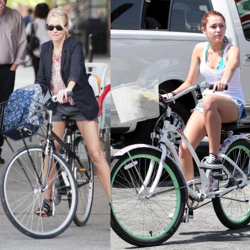 Poze: Vezi ce vedete adoră să meargă pe bicicletă!