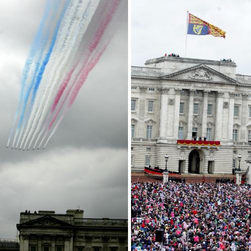 Poze: Noi imagini impresionante de la jubileul reginei