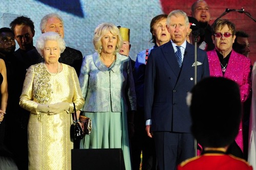 Foto: Jubileul de diamant al reginei Elisabeta, celebrat cu un concert la Palatul Buckingham