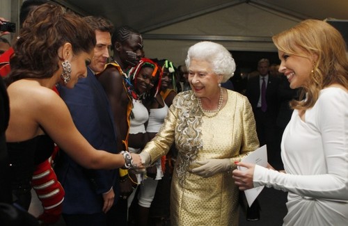 Foto: Jubileul de diamant al reginei Elisabeta, celebrat cu un concert la Palatul Buckingham