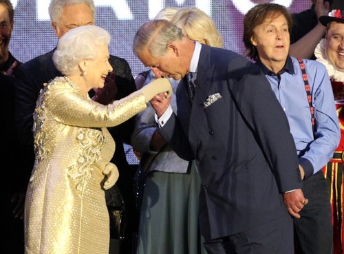 Foto: Jubileul de diamant al reginei Elisabeta, celebrat cu un concert la Palatul Buckingham