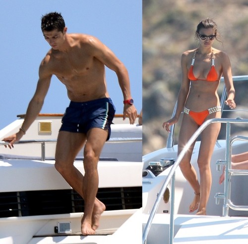 Foto: Probabil cel mai arătos cuplu din lume. Uite ce sexy sunt Ronaldo şi Irina Shayk!