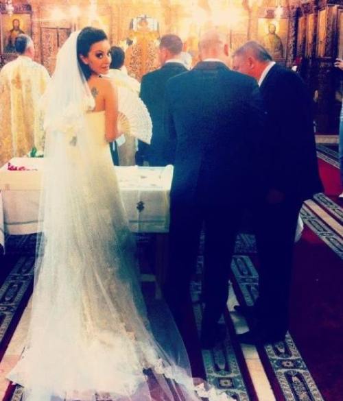 Poze: Giulia Anghelescu, o mireasă superbă