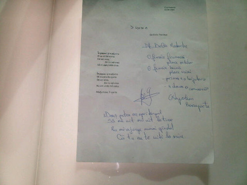 Delia Matache a primit o poezie de amor. Află de la cine!