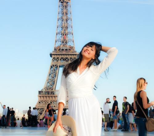 Poze: Alexandra Bădoi în vacanţă. A făcut ocolul Europei în 14 zile