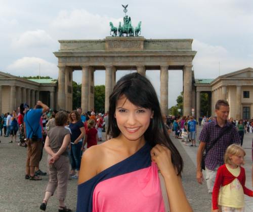 Poze: Alexandra Bădoi în vacanţă. A făcut ocolul Europei în 14 zile