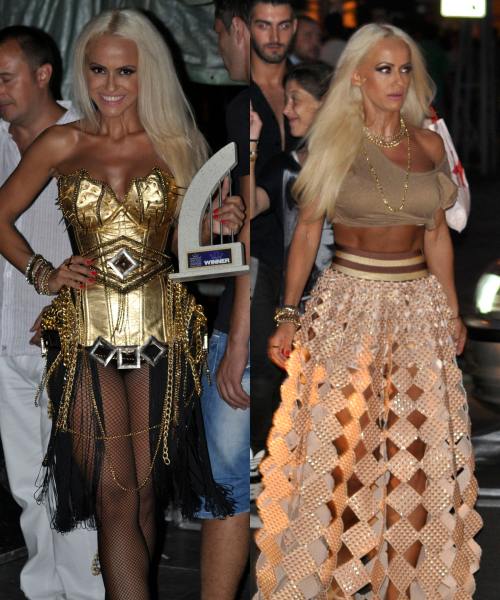 Poze: Uite cum s-a îmbrăcat Anda Adam la Romanian Top Hits!