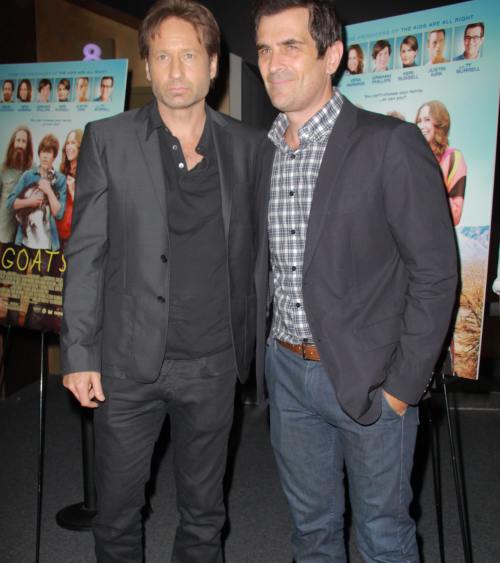 David Duchovny, neras şi cu hainele mototolite