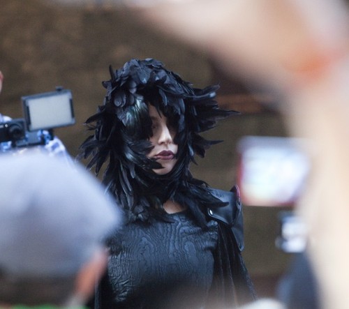 Lady Gaga, personajul horror de pe străzile din Helsinki