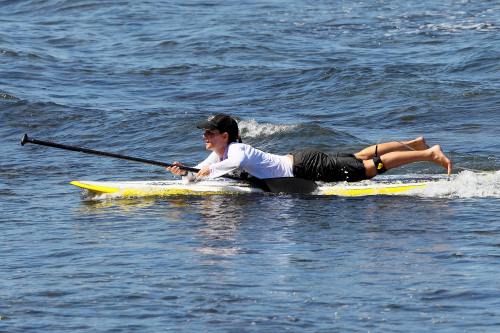 Helen Hunt, ţinută sport în Maui