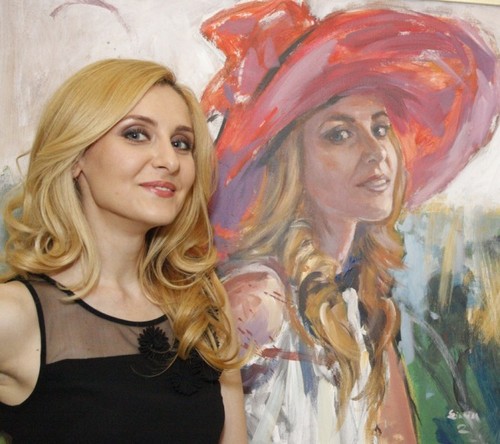 Alina Sorescu, muza pictorului Liviu Mihai