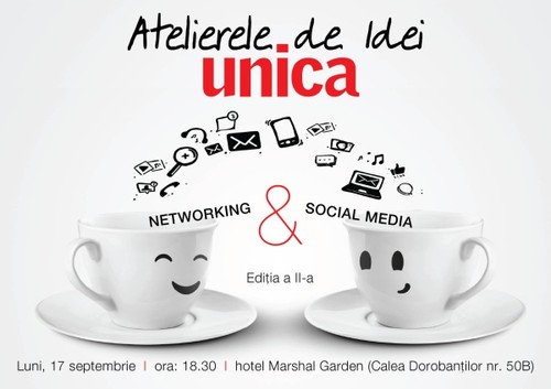 Andreea Raicu şi Camelia Şucu te aşteaptă la Atelierele de Idei Unica
