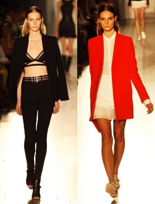 Victoria Beckham şi-a lansat noua colecţie de modă, pentru primăvară-vară 2013