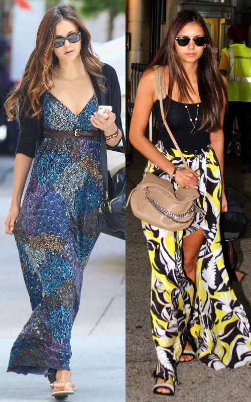 Fii feminină ca Nina Dobrev! Uite ce rochii superbe poartă!