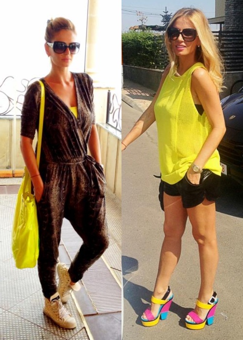 Stil de vedetă: Andreea Bănică, sexy tot timpul! Îţi place cum se îmbracă?
