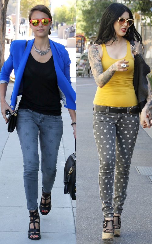 Tendinţe toamnă 2012: pantalonii cu imprimeu, la modă! Uite cum îi porţi!