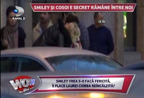 Editorial: Smiley şi Laura Cosoi, o poveste de dragoste cu final... neaşteptat
