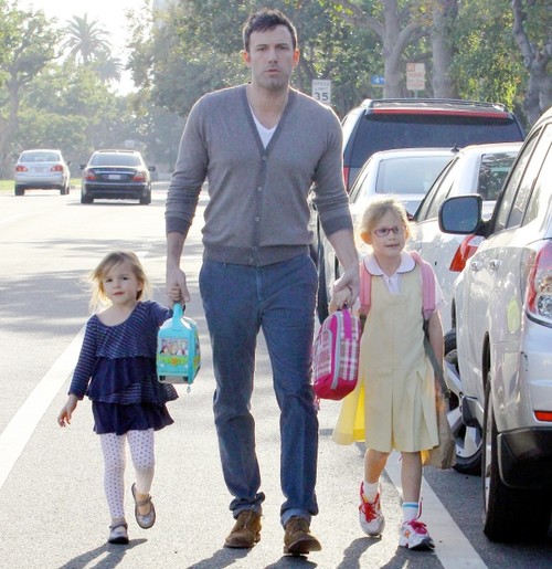 Foto: Ben Affleck e un tătic super. Uite cum petrece timpul cu fetele sale