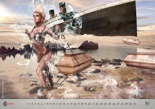 Artă sau prost gust? Calendare sexy cu…sicrie