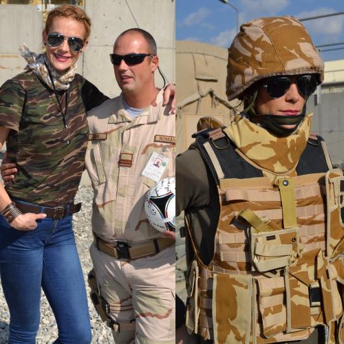 roxana ciuhulescu in afganistan
