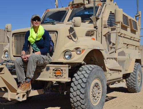 roxana ciuhulescu in afganistan