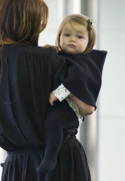 POZE: Harper Seven Beckham, fashionistă la un an jumătate!