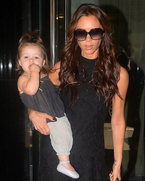 POZE: Harper Seven Beckham, fashionistă la un an jumătate!