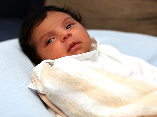 POZE DE FAMILIE: Blue Ivy, fiica lui Beyonce, a împlinit un an! Uite cum arată!