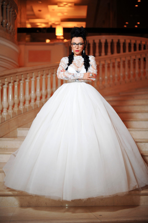 DJ Wanda, pentru prima dată în rochie de mireasă!   