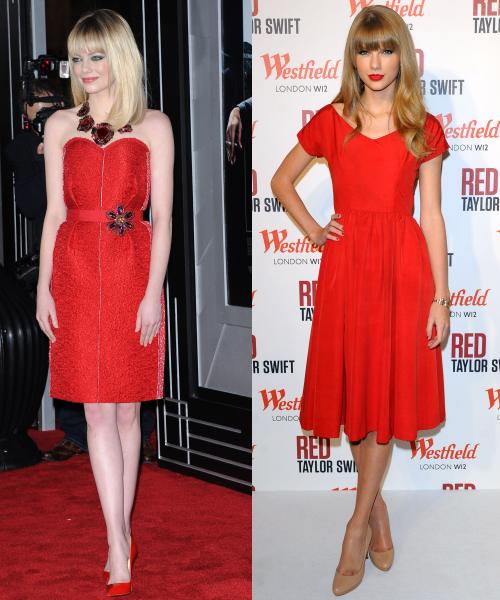 emma stone, taylor swift