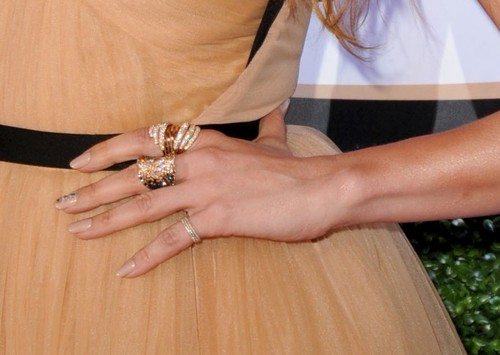 Foto: Superbă! Jennifer Lopez din nou într-o rochie Maria Lucia Hohan