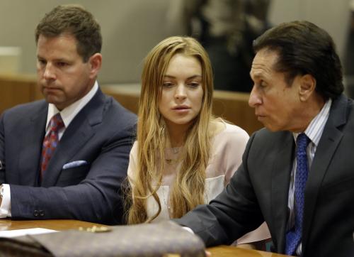 lindsay lohan la tribunal