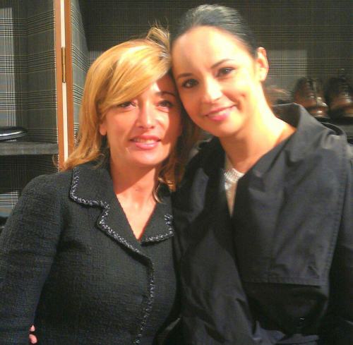 andreea marin a primit flori in sua
