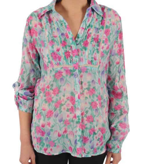 camasa print floral
