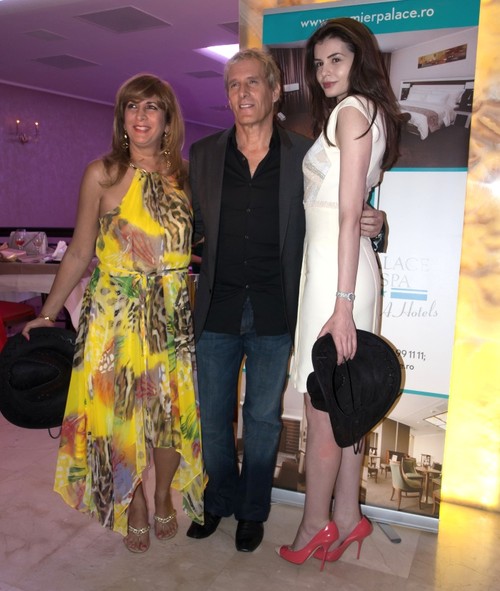 Foto: Uite ce stilată a fost Monica Gabor la petrecerea lui Michael Bolton