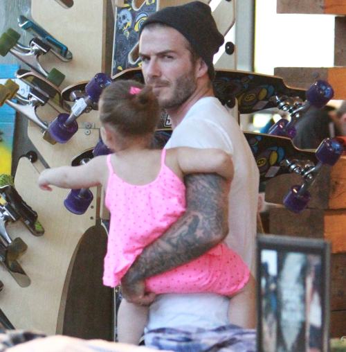 david beckham si harper