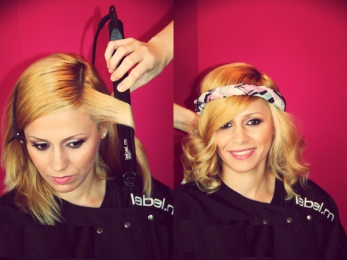 Cum să îţi faci o coafură de vară cu o eşarfă! Află şi tu! Tutorial foto