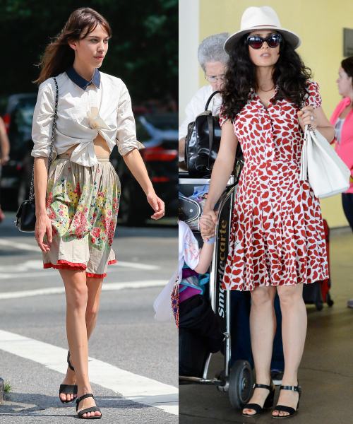alexa chung salma hayek