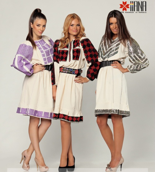 Ia românească e la modă! Uite cum să purtăm chic haine din portul popular!