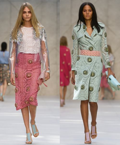 prezentare burberry primavara vara 2014