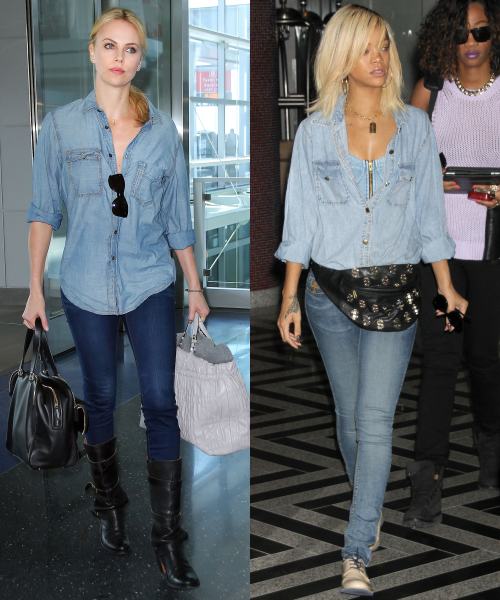 look de toamna dublu denim