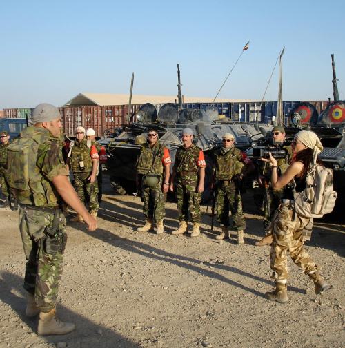 mihaela radulescu in irak