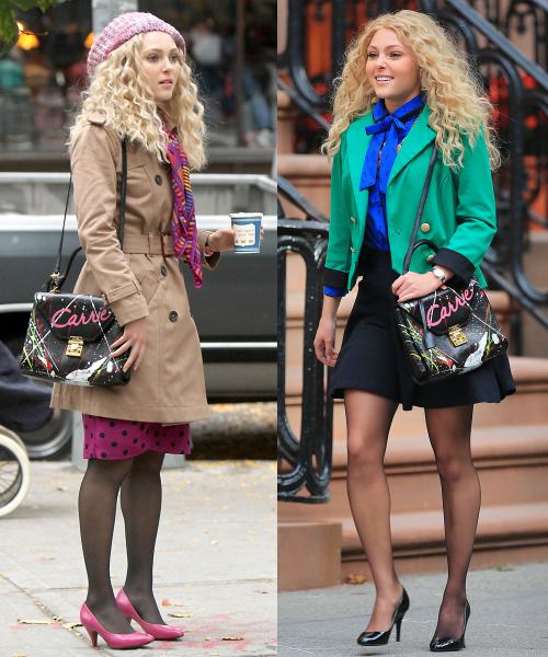 7 ţinute retro purtate de AnnaSophia Robb în "The Carrie Diaries"
