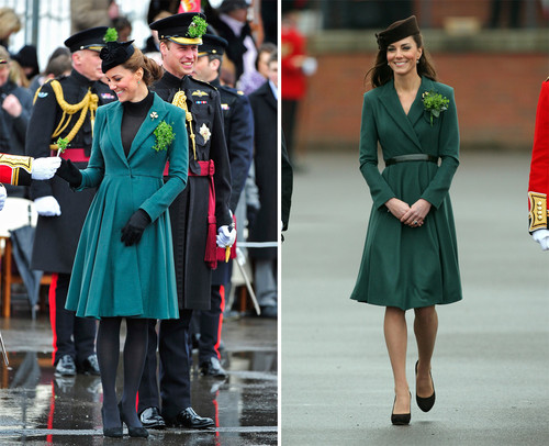 Kate Middleton, regina reciclării ţinutelor în public