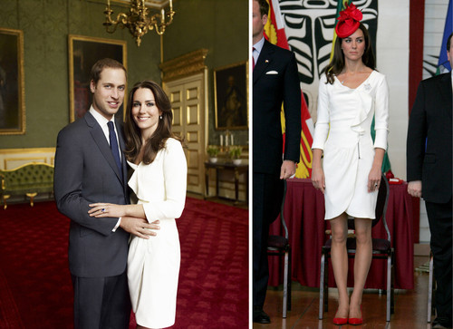 Kate Middleton, regina reciclării ţinutelor în public