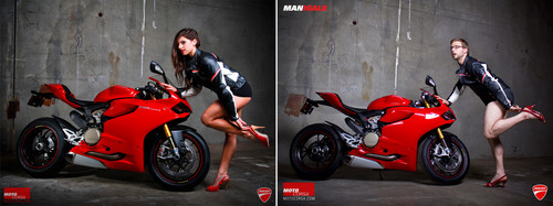 Nu doar femeile arată sexy pe motociclete. Uite cum s-au pozat ei! - Foto haioase