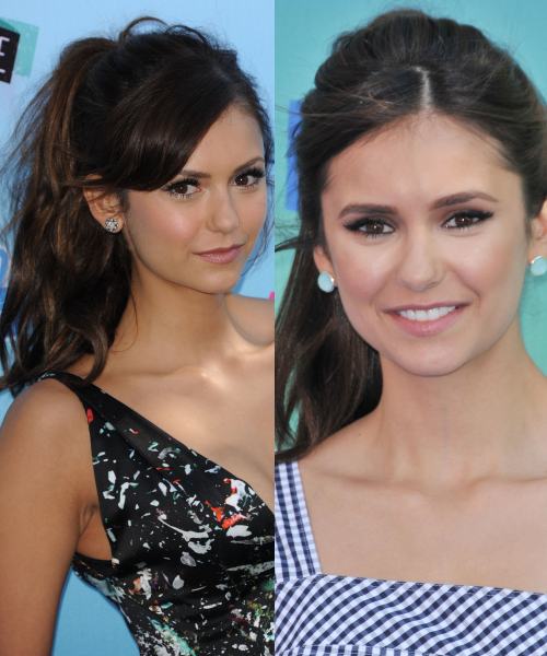 5 coafuri "cuminţi" pentru Crăciun inspirate de Nina Dobrev