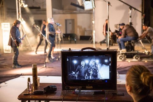 Colaborare inedită! Holograf şi Antonia au filmat un videoclip! Foto